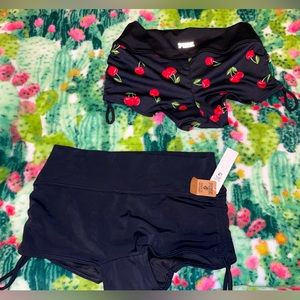 Pink gym to swim shorts